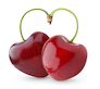 Heart-shaped sweet cherry